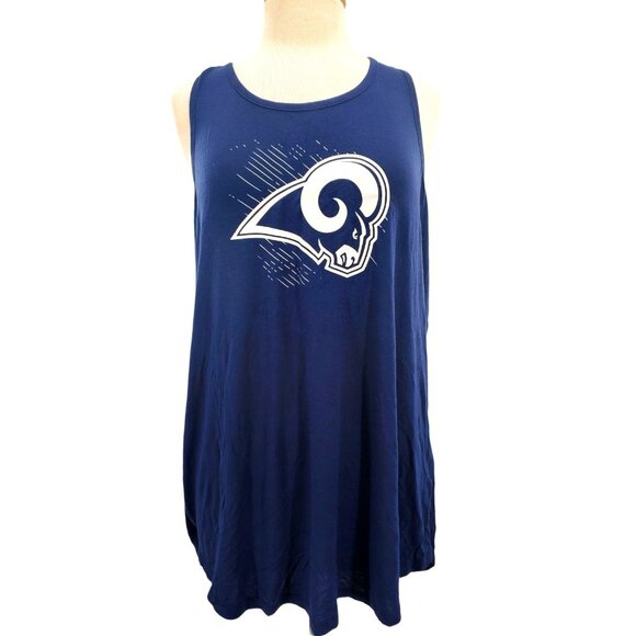 NFL Official Los Angeles Rams Sleeveless Sports Fandom T-shirt tank top XL - Picture 1 of 9